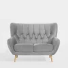 Best Impresti Sofa uszak 2-osobowa jasnoszara KELSO