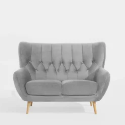 Best Impresti Sofa uszak 2-osobowa jasnoszara KELSO