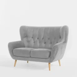 Best Impresti Sofa uszak 2-osobowa jasnoszara KELSO