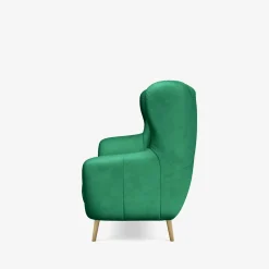 Impresti Sofy^Sofa uszak 2-osobowa zielona KELSO