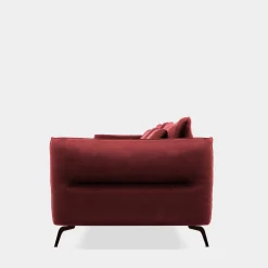 Best FN Design Sofa welurowa bordowa VOCAL