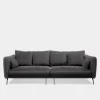 FN Design Sofy^Sofa welurowa ciemnoszara VOCAL