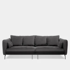 FN Design Sofy^Sofa welurowa ciemnoszara VOCAL
