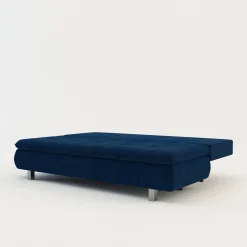 Discount Sofa welurowa granatowa VERDE
