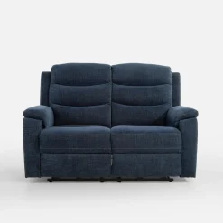 Discount Sofa z funkcją relaks niebieska ZATRI