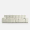 Werdomo Sofa z regulowanym siedziskiem jasnobeżowa CAMPILE