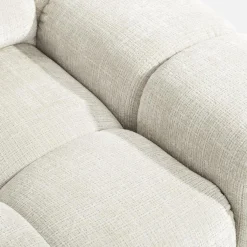 Werdomo Sofa z regulowanym siedziskiem jasnobeżowa CAMPILE