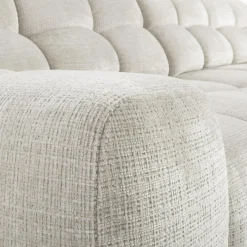 Werdomo Sofa z regulowanym siedziskiem jasnobeżowa CAMPILE