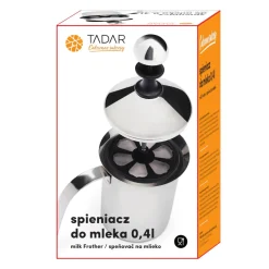 Best Spieniacz tłokowy do mleka 400 ml