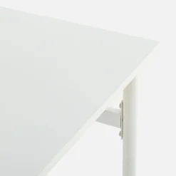 inny Stoły^Stół biały metalowy HAPPIANO 60 cm