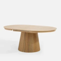 Outlet inny Stół okrągły rozkładany LIRANDANO 120-180 cm