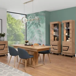 Furni Home Stoły^Stół rozkładany 160-200 cm dąb evoke