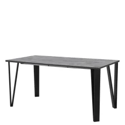 Stoły^Stół rozkładany ADEO ciemny beton