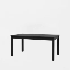 Sale FORTE Stół rozkładany czarny 160-207 cm