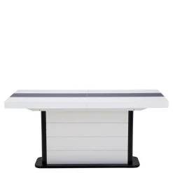 New Stół rozkładany PIANOSA połysk biały / czarny