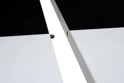 New Stół rozkładany PIANOSA połysk biały / czarny