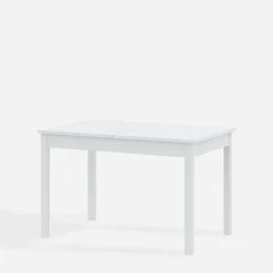 inny Stoły^Stół rozkładany UNO biały 120-160 cm