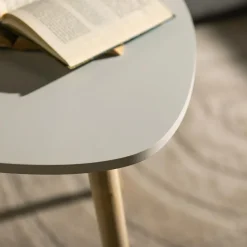 Hot inny Stolik kawowy trójnóg biały 46 cm