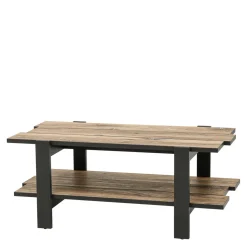 Hot Stolik kawowy z półką COFFEE TABLES szary