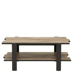 Hot Stolik kawowy z półką COFFEE TABLES szary