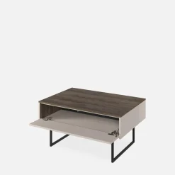 Hot LENART Stolik kawowy ze schowkiem LAGO 68 cm