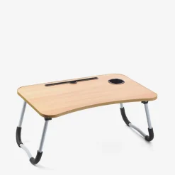inny Stoliki Kawowe^Stolik pod laptop składany brązowy 40x60x26 cm
