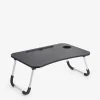 inny Stolik pod laptop składany czarno-biały 40x60x26 cm