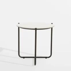 inny Stoliki Kawowe^Stolik z ceramicznym blatem SUNEMTI 50 cm