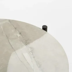 inny Stoliki Kawowe^Stolik z ceramicznym blatem SUNEMTI 50 cm