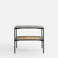 Discount inny Stolik z rattanem kwadratowy HOMEKT