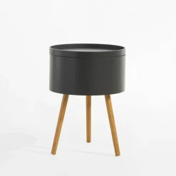 Outlet inny Stolik ze schowkiem FULMIO szary