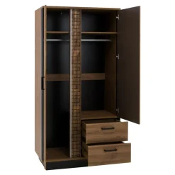 Discount Furni Home Szafa DORIAN DN9 2D2S z oświetleniem