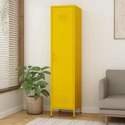 Discount inny Szafa 1-drzwiowa SOLANS żółta