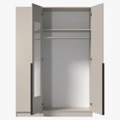 Exline Szafy Z Lustrem|Szafy Uchylne^Szafa 3-drzwiowa z lustrem KASZMIR 150 cm