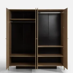 New LENART Szafa 4-drzwiowa z lustrem SNUGLY