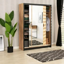 Szafy Z Lustrem|Szafy Przesuwne^Szafa MALI 150