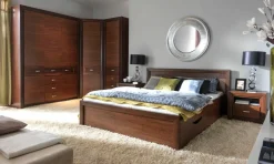Discount DiTrendi Szafa narożna ciemny brąz PARIS