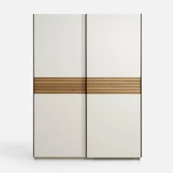 Dzieci inny Szafy|Szafy Przesuwne^Szafa przesuwna biała METROPOLITAN 150 cm