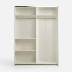 Dzieci inny Szafy|Szafy Przesuwne^Szafa przesuwna biała METROPOLITAN 150 cm