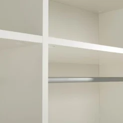 Dzieci inny Szafy|Szafy Przesuwne^Szafa przesuwna biała METROPOLITAN 150 cm