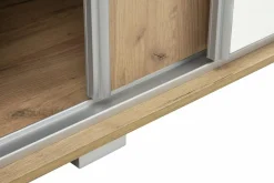 Szafy Z Lustrem|Szafy Przesuwne^Szafa przesuwna dąb craft ONTARIO 200 cm