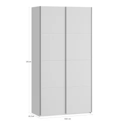 Clearance FORTE Szafa przesuwna FITIO mat 120 cm