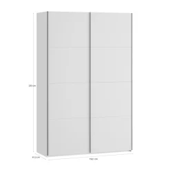 Clearance FORTE Szafa przesuwna FITIO mat 150 cm