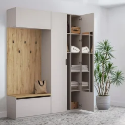 New inny Szafa płytka z lustrem wewnętrznym MAX MODERN II