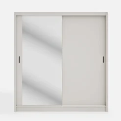 Discount inny Szafa z lustrem NESS 203 cm kaszmir