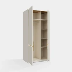 New FORTE Szafa z oświetleniem OAK SQUERE