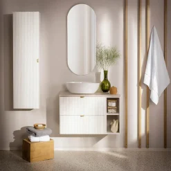 Best inny Szafka łazienkowa wisząca biały mat 20 cm