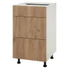 Discount Szafka dolna BASIC PLUS BP/D45S3 dąb craft złoty