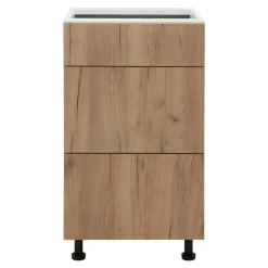 Discount Szafka dolna BASIC PLUS BP/D45S3 dąb craft złoty