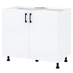 Discount Szafka dolna 2-drzwiowa TAVALI T/D90 biały połysk